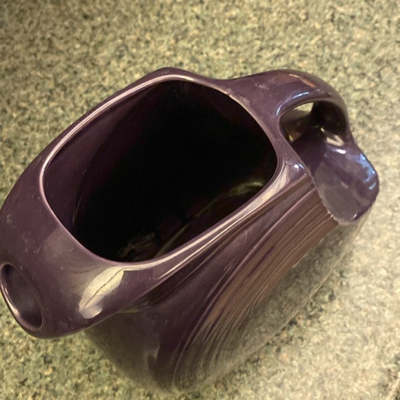 Fiesta wear plum colored pitcher - Picture 2 of 3